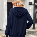 Zeagoo Lightweight Hoodies Full Zip Up Oversized Sweatshirts