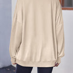 Zeagoo  Oversized Sweatshirts Graphic Print Tops