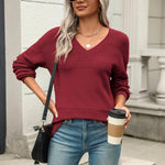 Zeagoo Pullover Women's Ribbed Knit Jumper (DE Only)
