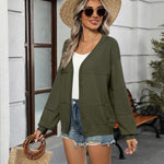 Zeagoo Cardigan Long Sleeve Crochet Shrug Soft Knit Sweater