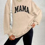 Zeagoo  Oversized Sweatshirts Graphic Print Tops
