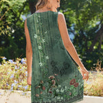 Zeagoo Casual Boho Sleeveless Sundresses with Pockets