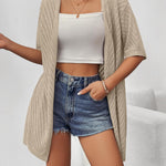 Zeagoo Short Sleeve Crochet Kimonos Open Front Cover Ups
