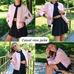 Zeagoo Short Bomber Jacket