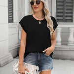 Zeagoo Cap Sleeve Sweater Vest Knit Sweater