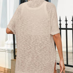 Zeagoo 3/4 Sleeve Cardigans Open Front Beach Coverup