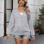 Zeagoo Cardigan Long Sleeve Crochet Shrug Soft Knit Sweater