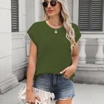 Zeagoo Cap Sleeve Sweater Vest Knit Sweater