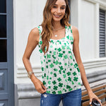 Zeagoo  Tank Tops Square Neck Loose Fit Going Out Tops