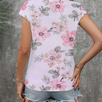 Zeagoo T Shirt Women's V-Neck Short Sleeve Blouse Top (DE Only)