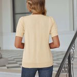 Women Vintage Short Sleeve Cardigan Elegant Button Up Bolero Shrugs for Dresses S-XXL - Zeagoo (Us Only)