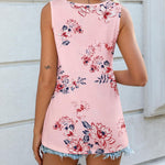 Zeagoo Women V Neck Lace Tank Tops