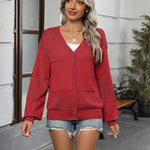 Zeagoo Cardigan Long Sleeve Crochet Shrug Soft Knit Sweater