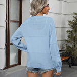 Zeagoo Cardigan Long Sleeve Crochet Shrug Soft Knit Sweater