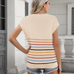 Zeagoo Cap Sleeve Sweater Vest Knit Sweater