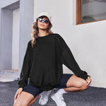Zeagoo  Oversized Sweatshirts Graphic Print Tops