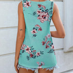 Zeagoo Women V Neck Lace Tank Tops