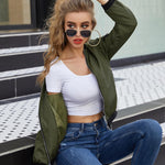 Zeagoo Short Bomber Jacket