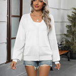 Zeagoo Cardigan Long Sleeve Crochet Shrug Soft Knit Sweater