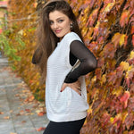 Zeagoo Cap Sleeve Sweater Vest Knit Sweater