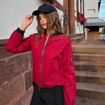 Zeagoo Short Bomber Jacket