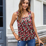 Zeagoo  Tank Tops Square Neck Loose Fit Going Out Tops