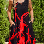 Zeagoo Casual Boho Sleeveless Sundresses with Pockets