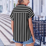Zeagoo Short Sleeve Summer Tops Casual Button Down Shirts