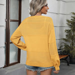 Zeagoo Cardigan Long Sleeve Crochet Shrug Soft Knit Sweater