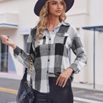 Zeagoo Women's Checked Shirt-Jacket (DE Only)