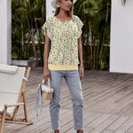 Zeagoo Women's Blouse Batwing Blouse Shirts (DE Only)