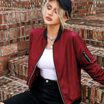 Zeagoo Short Bomber Jacket