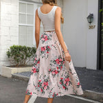 Zeagoo Long Women's Elegant Maxi Skirt with Pockets (DE Only)