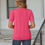 Women Vintage Short Sleeve Cardigan Elegant Button Up Bolero Shrugs for Dresses S-XXL - Zeagoo (Us Only)