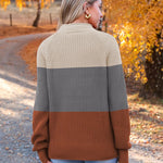 Zeagoo Women's 2024 Fall Turtleneck Sweaters Loose Knit Pullover