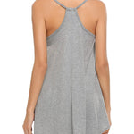 Women Tank Tops Summer Spaghetti Strap Cami Top Shirt Loose Flowy Cotton Racerback Blouses - Zeagoo (Us Only)
