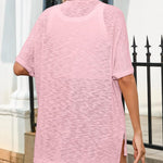 Zeagoo 3/4 Sleeve Cardigans Open Front Beach Coverup