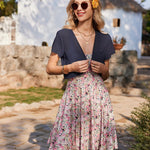 Zeagoo Bolero Chiffon Festive Short Sleeve Bolero Jacket (DE Only)