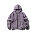 Hooded Work Jacket Vintage Casual  Jacket