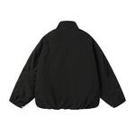 Retro Loose-fitting Thick Stand-up Collar Jacket