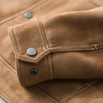 Suede Vintage Plus Velvet Warm Jacket