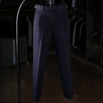 Vintage Paris Button Drape Business Pants