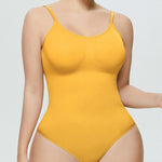 Zeagoo Bodysuit Tummy Control Shapewear Seamless Carved Thong Body Shaper Tank Top