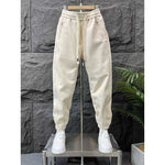 Casual Cuffed Loose Harem Pants