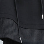 Fake Two-piece Stand-up Collar Casual Sweatshirt