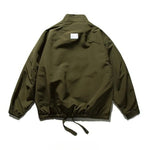 Stand-up Collar Loose Casual Solid Color Jacket