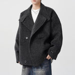 Vintage Twill Loose Woolen Jacket