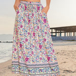 Zeagoo Women's Boho Floral Skirt