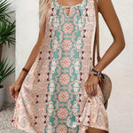 Zeagoo Casual Boho Sleeveless Sundresses with Pockets