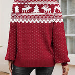 Zeagoo Pullover Damen Strickpullover Warm Winterpullover Rundhals (DE Only)